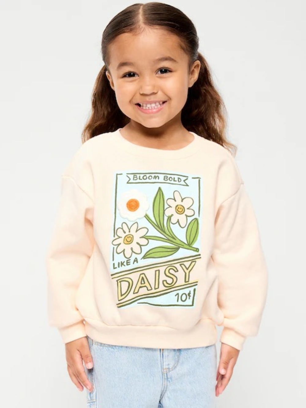 Old navy daisy sweatshirt